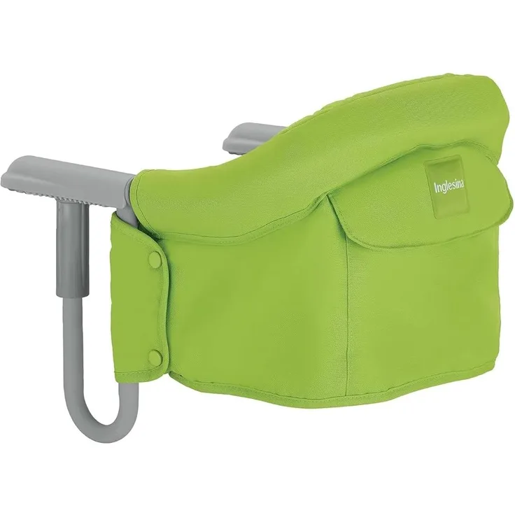 Inglesina AY90G5LIM Tischsitz passend für fastalle Tische Ihr Kind kann mit Ihnen ganz normal am Tisch sitzen, Grün