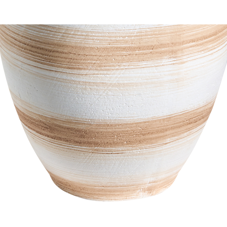 Blumenvase ZERVATA 42 cm Cremeweiß – Bild 6