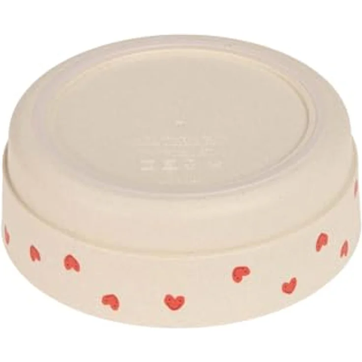 Lässig Schale Bowl - Happy Rascals Heart - bruchfest, BPA-frei, lavender, spülmaschinen- und mikrowellengeeignet – Bild 3