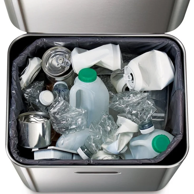 Joseph Joseph Mülleimer Totem Max, austauschbare Aktivkohlefilter, herausnehmbares Biomüllfach – Bild 3