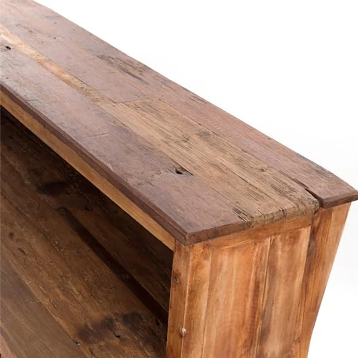 DESIGN DELIGHTS Barschrank BARSCHRANK "PUREWOOD", 150x110x55cm (BxHxT), Hausbar, Verkaufstresen – Bild 7