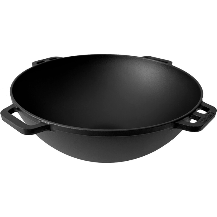 ROBARI Kazan Gusseisen 20 Liter Kasan mit Deckel aus Gusseisen Wok Asia – Bild 4