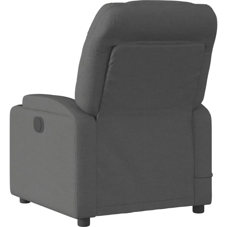 vidaXL Massage-Relaxsessel, Stoff, Dunkelgrau 3206033 – Bild 3