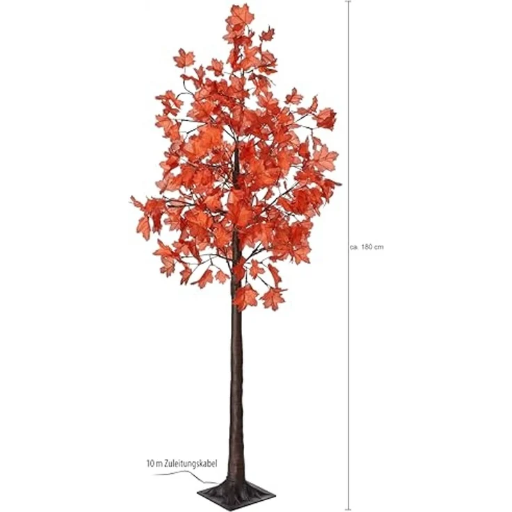 Northpoint LED Baum Herbstbaum Herbstdeko Lichtbaum in Ahorn-Optik In- & Outdoor – Bild 2