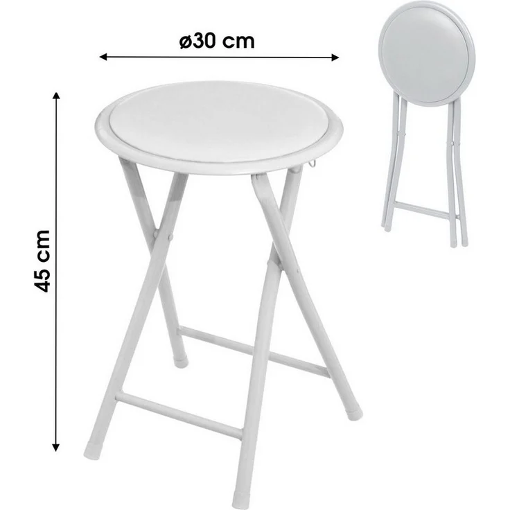 Urban Living Hocker Klapphocker Hocker Klappstuhl – Bild 2