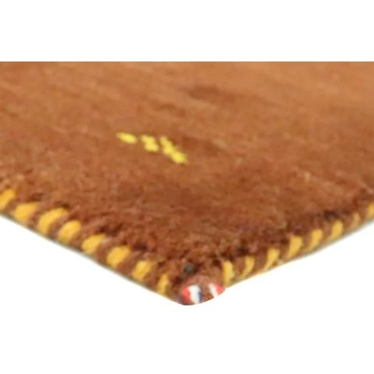 Gabbeh Teppich - Indus »Agra« 300 x 200 cm - braun – Bild 4
