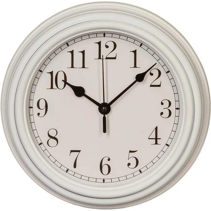 Wanduhr Atmosphera Retro Bunt Ø 22 cm Polypropylen Default Title