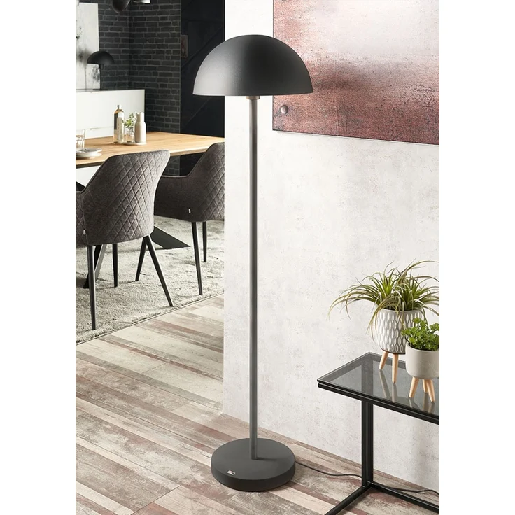 RGB LED Stehleuchte, dunkelgrau matt, Alu, H 145 cm – Bild 7