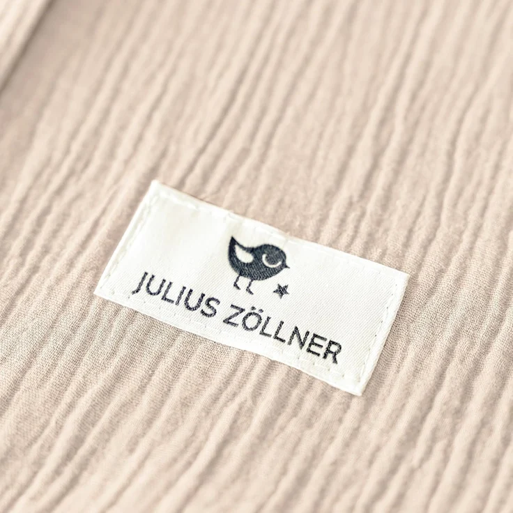 Julius Zöllner Baby Sommerschlafsack Musselin sand 80 cm – Bild 4