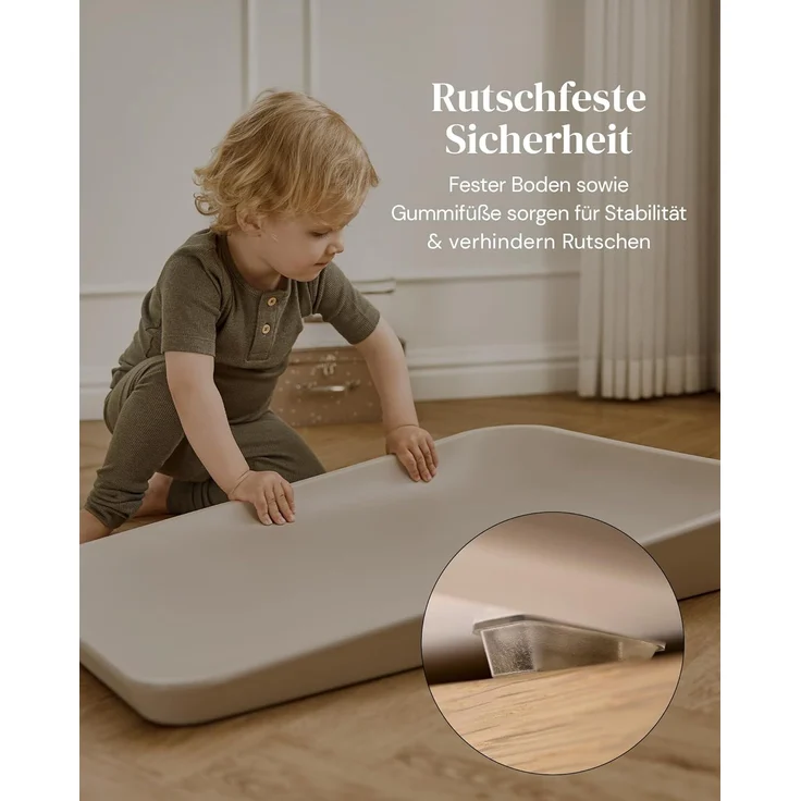 Leander Wickelunterlage Matty Mocca Braun – Bild 6