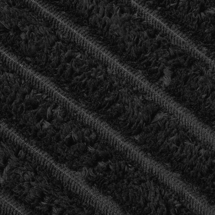 vidaXL Überwurfdecke Schwarz 150 x 130 cm Fleece 42016841 – Bild 7