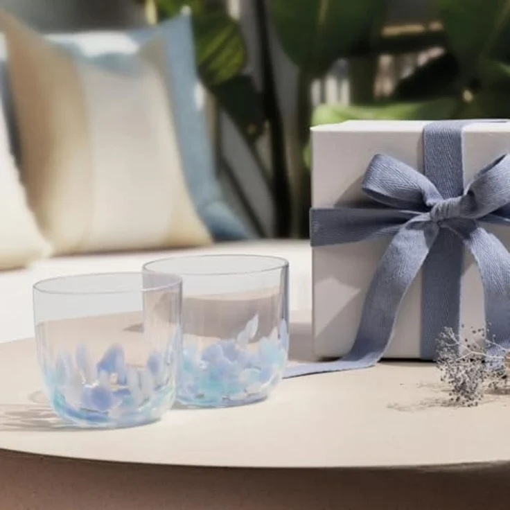 like. by Villeroy & Boch Like Confetti Aqua Wasserglas Set 2tlg. – Bild 2