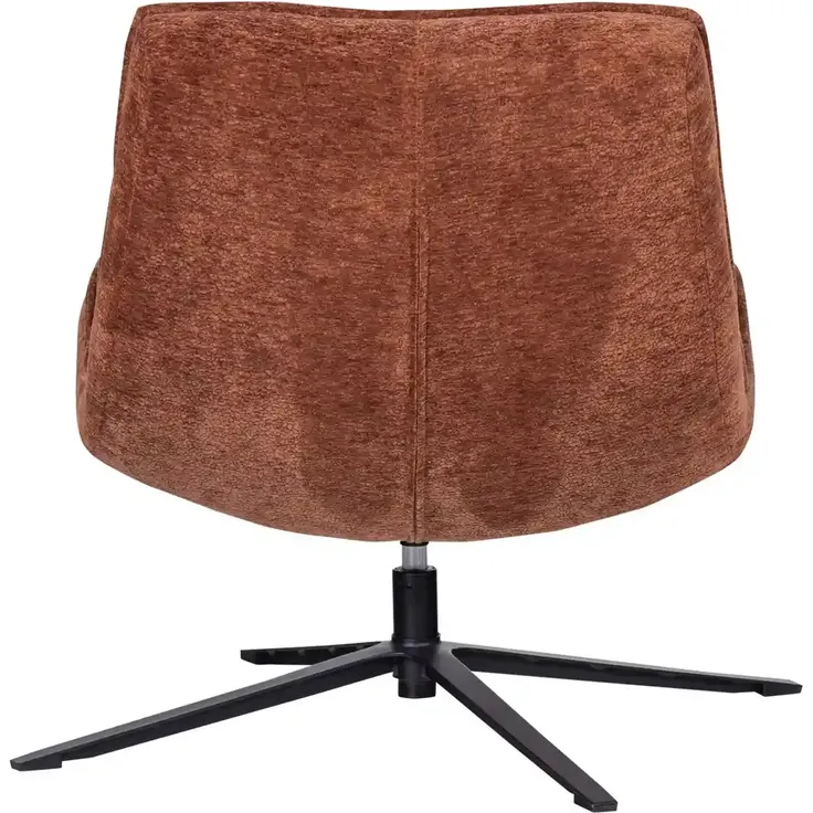 Drehsessel Maudi - Chenille-Stoff Braun – Bild 5