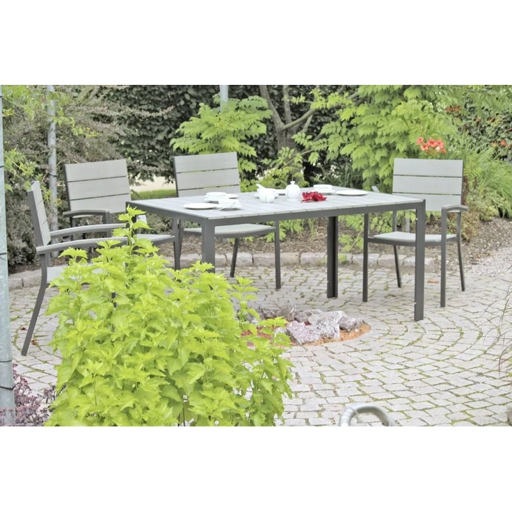 2x Garden Pleasure Stapelstuhl Gartenstuhl Garten Stuhl Sessel Terrasse Möbel – Bild 3