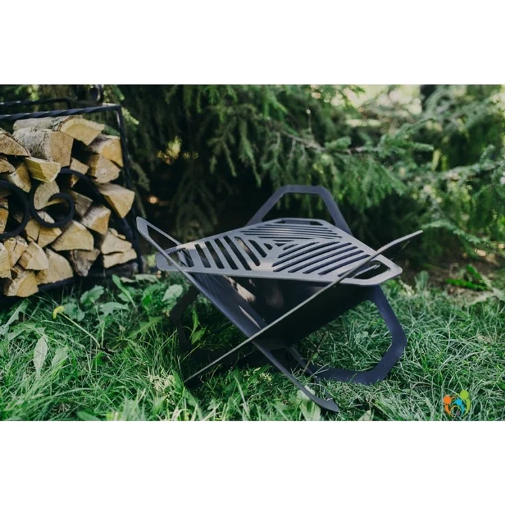 Grill Feuerschale Ochag in Schwarz – Bild 3
