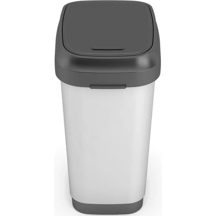 KISS Mülleimer, Stahl, Steel, 43. 5x32. 5x89. 5 – Bild 6