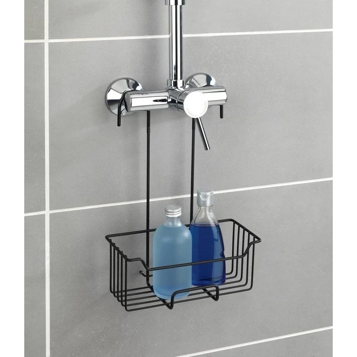 WENKO Aufbewahrungskorb Milo, für die Dusche – Bild 3