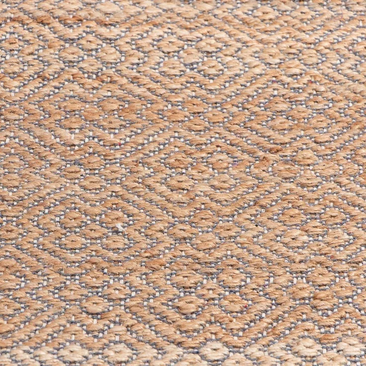 Juteteppich - Cosmo 150 x 150 cm - braun - quadratisch – Bild 5
