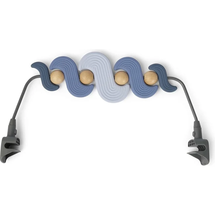Ergobaby Evolve Bouncer Spielbogen, Zubehör für die Ergobaby 3-in-1 Babywippe Babyschaukel für Neugeborene ab Geburt, Serene Swells