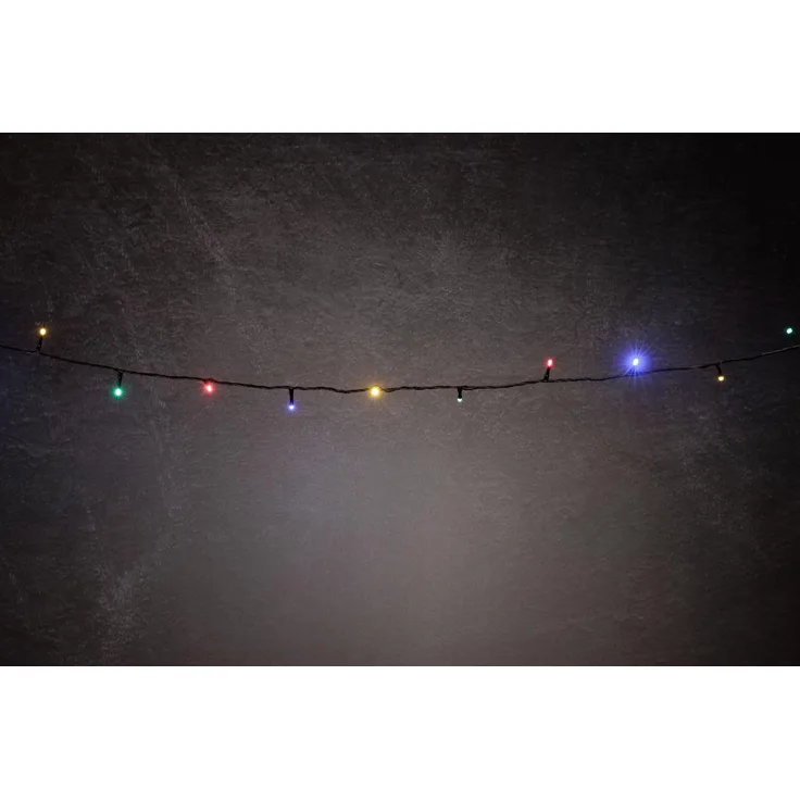 TrendLine LED-Lichterkette Classic Außen 23,2 m bunt (RGB) mit Timer