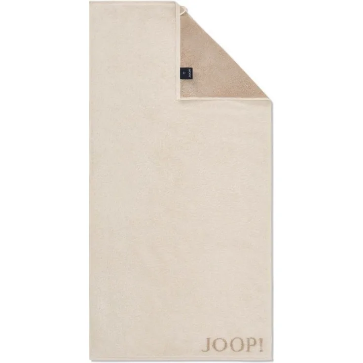 Joop! Handtuch Handtücher 50x100 Classic doubleface 1600-36 creme sand