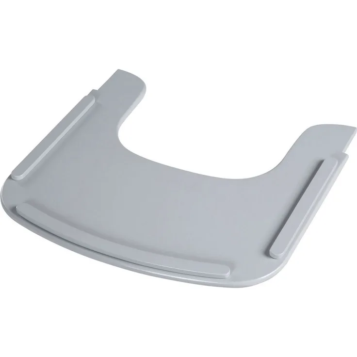 roba Essbrett aus Holz - Erweiterung & Zubehör für Hochstuhl Sit Up Flex - ab 6 Monaten - Taupe / Grau