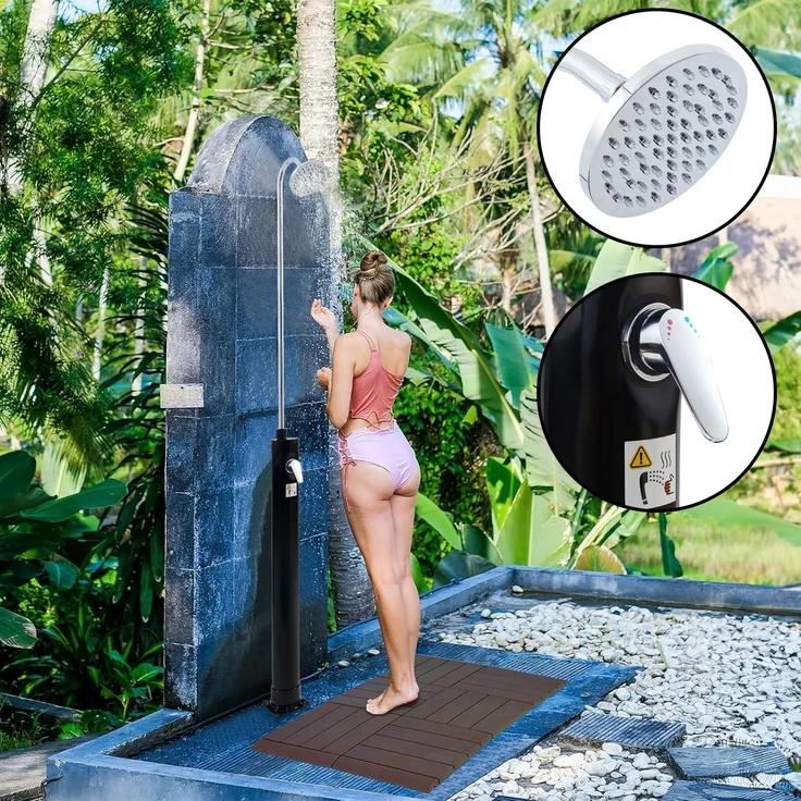 Solardusche Ampend 215 cm 9 L [casa. pro] – Bild 2