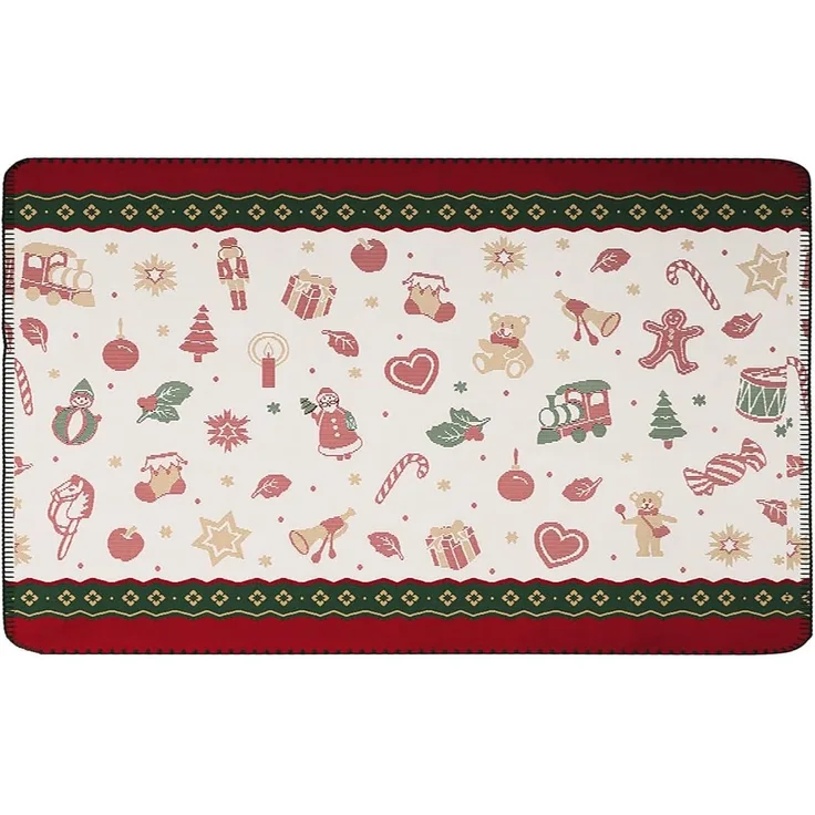 Wohndecke Toy's Delight Little mit Weihnachts-Motiven, Weihnachtsdecke in 100x15, Villeroy & Boch, Made in Germany