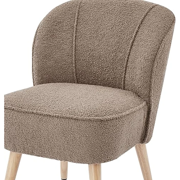 BAÏTA Tivoli Sessel aus Frottee, Stoff, Taupe, 54 x 66 x 75,5 cm – Bild 7