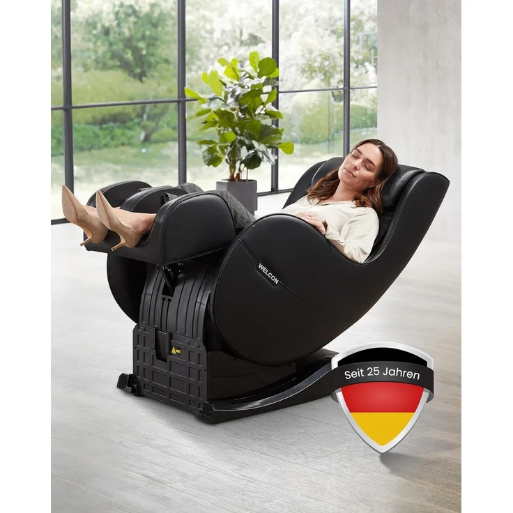 'Easyrelaxx' Massagesessel in Schwarz – Bild 1