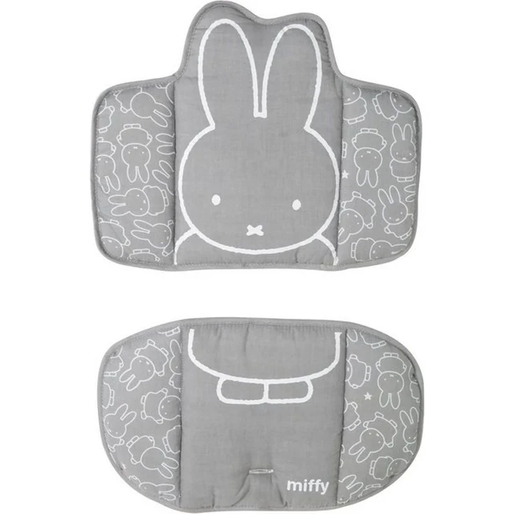 roba Sitzverkleinerer 'miffy®' - 2-teiliges Sitzkissen für Treppenhochstuhl Sit Up/Grow Up - Lichtgrau – Bild 4