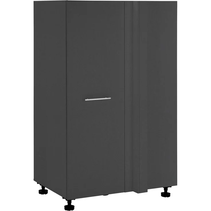 Laundreezy Eckschrank Laundreezy, Eckschrank BxHxT 100x162x68 cm (1-St) Breite 100cm, Tür L/R montierbar, Softclose-Funktion – Bild 1