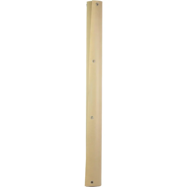 COVER IT Balkon Sichtschutz Ohne Bohren Balkonsichtschutz Custom Länge BEIGE mit Ösen 75xCustom Sichtschutz Balkon Ohne Bohren - Sichtschutz für Balkon Terrasse - Sichtschutz Balkongeländer – Bild 5