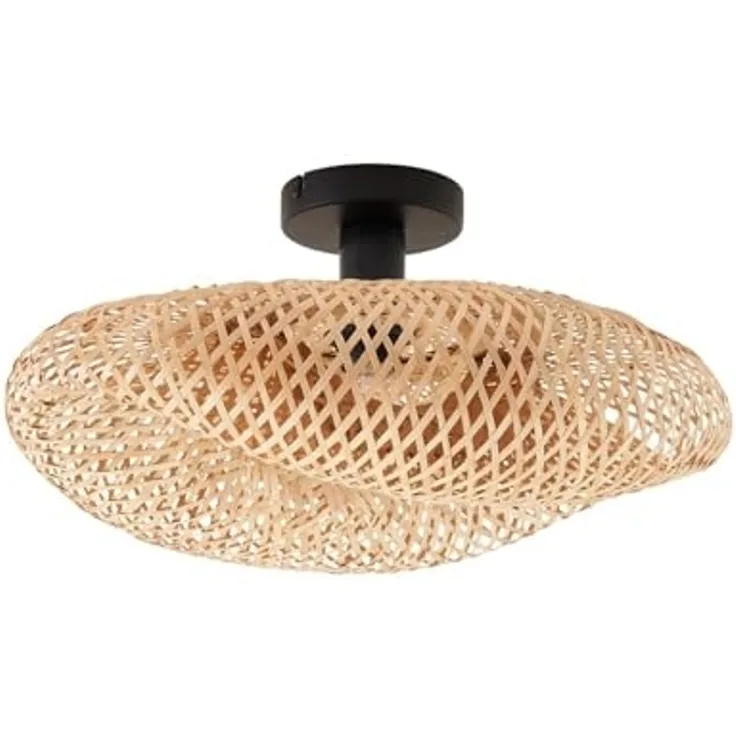 Lindby Deckenleuchten Eleane, Holz IP20, 1 x 15 W LED