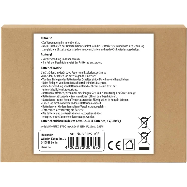 Idena LED Teelichter Warmweiß, 12 Stück | elektrische Kerzen mit flackerndem Licht, inkl. Batterien, für Innen, Basteln, Party, Weihnachtsdeko, Hochzeit, 30469 – Bild 2