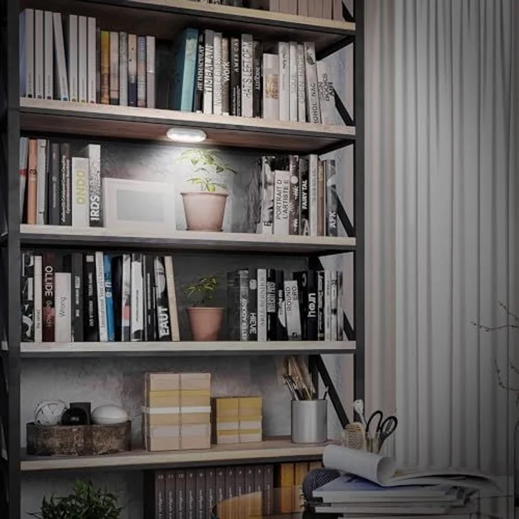 LED Unterbauleuchte Row Push Light batteriebetrieben, silberfarben – Bild 4