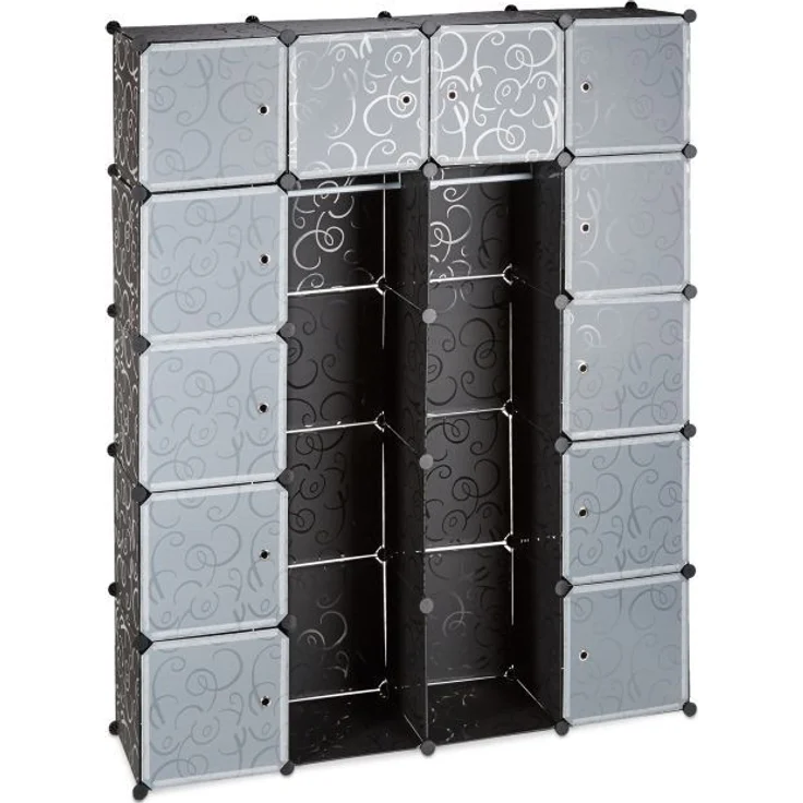 Kleiderschrank Stecksystem 14 Fächer 10021971_46 – Bild 8