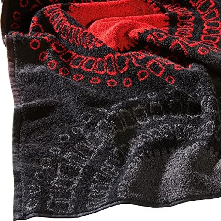 REDBEST Handtuch Handtuch "Kreise", Frottier, Walk-Frottier Kreise – Bild 6