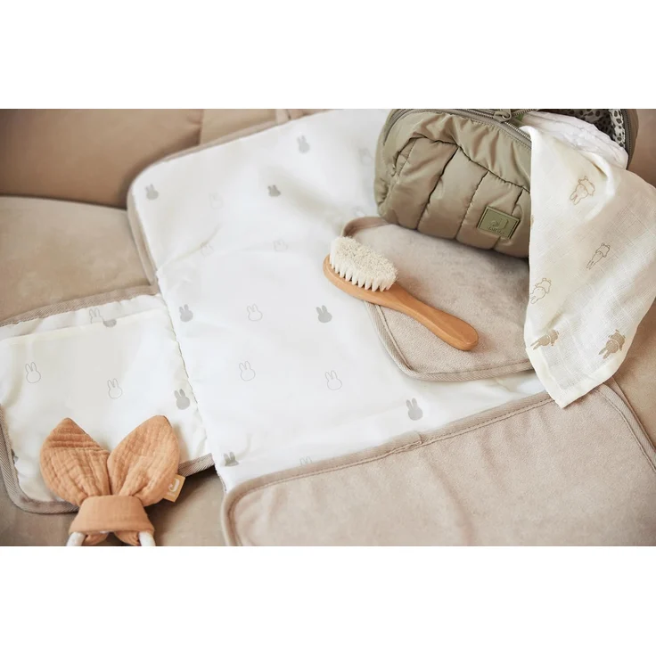 Jollein Miffy Wickelunterlage – Frottee - Nougat B – Bild 7