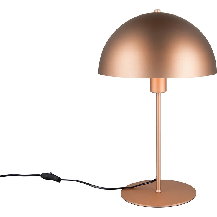 Große LED Tischleuchte aus Metall Coffee in Pilzform, Höhe 45cm – Bild 2