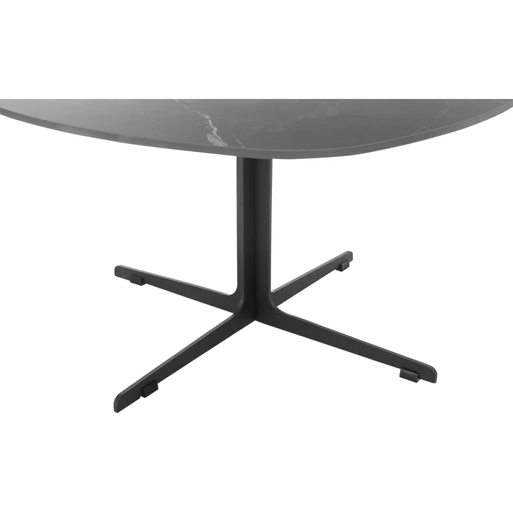 Couchtisch >Aiden< in anthrazit Steinoptik, schwarz - 80x45x80 (BxHxT) – Bild 3