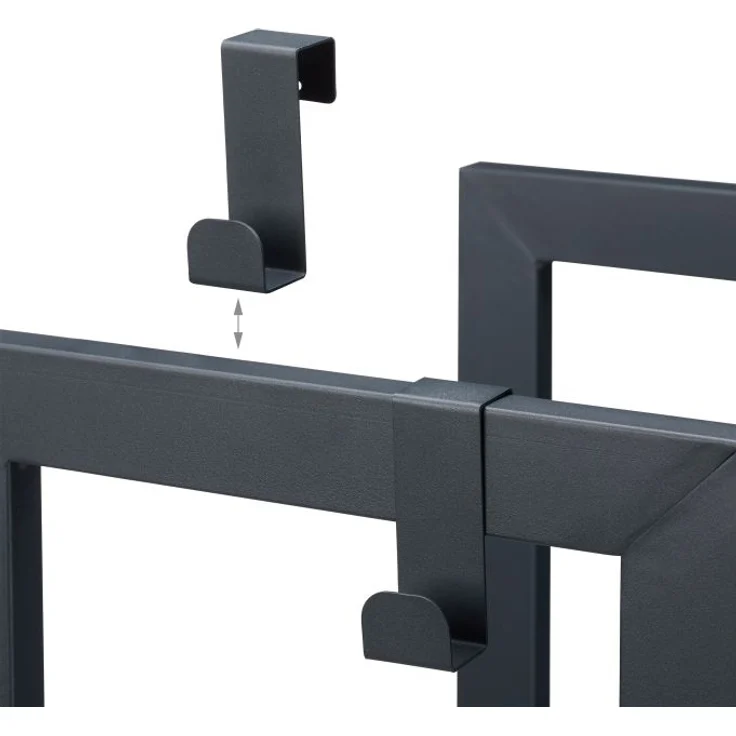 Kaminholzregal mit 2 Ablagen – Bild 6