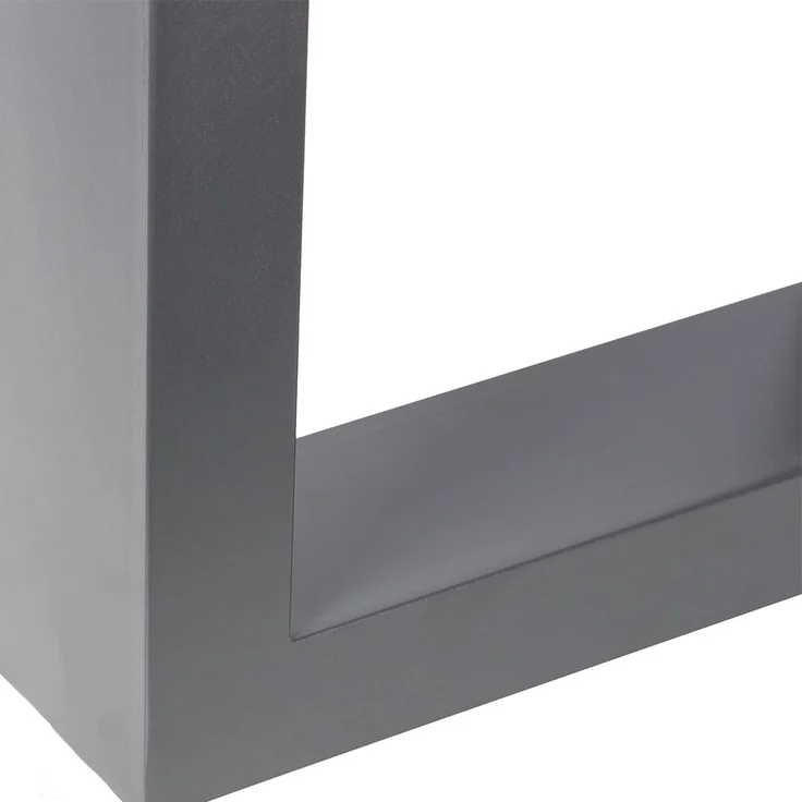 Tischuntergestell 60x72 cm Möbelfüße Grau Tischbeine Industrie Bankkufen Stahl – Bild 7