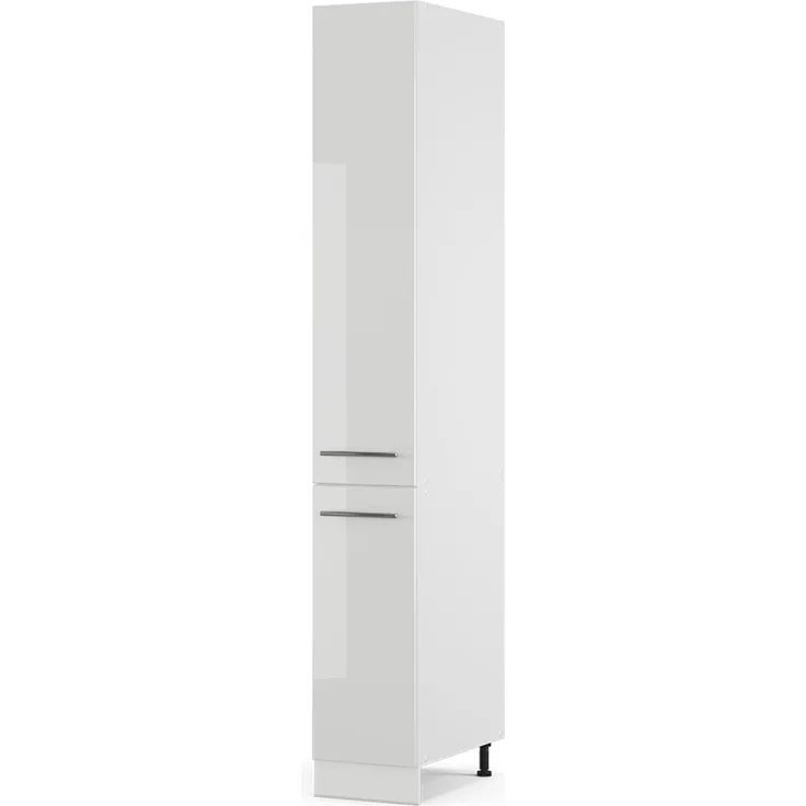 Badschrank Fame-Line Weiß Hochglanz 30 x 206.8 cm Vicco