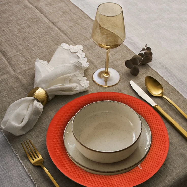 Hermia Concept '4133Supla' Tischset, Mehrfarbig, Ø 37 cm – Bild 3