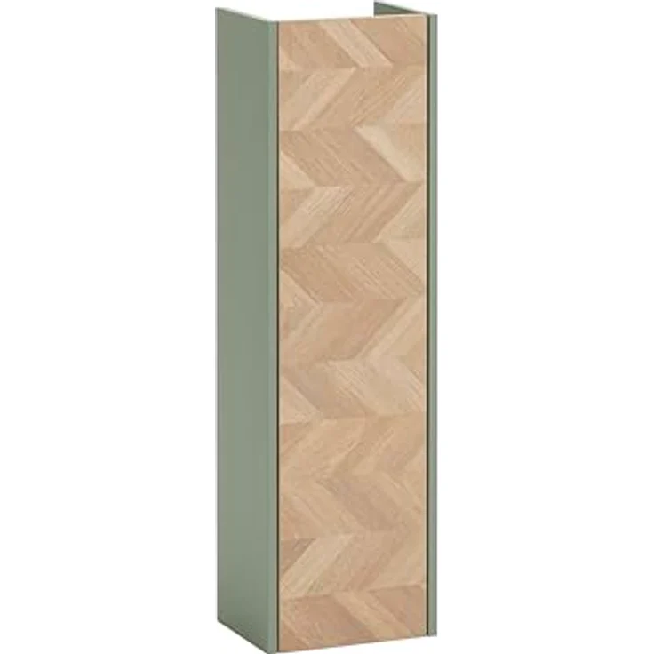 Schildmeyer Lorna Highboard 160681, Pistazie/Fischgräten Dekor – Bild 1