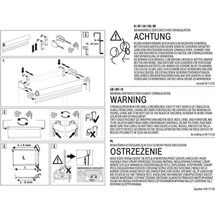 Seitenzugrollo Tone, my home, blickdicht, mit Bohren/ohne Bohren, verspannt, Klemm- oder Schraubmontage, Schraubmontage möglich – Bild 9