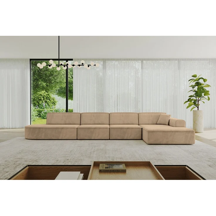 ALTDECOR Ecksofa IREA-L3-v3, Sofa Praktische Bequeme Funktionsecke Couch L-Form Eckcouch, Corner Sofa L-Form Vielseitige Sofa Wohnlandschaft Wohnzimmer – Bild 1