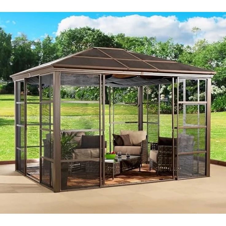 Sojag Castel 1012 | Metall Pavillon mit – Bild 3