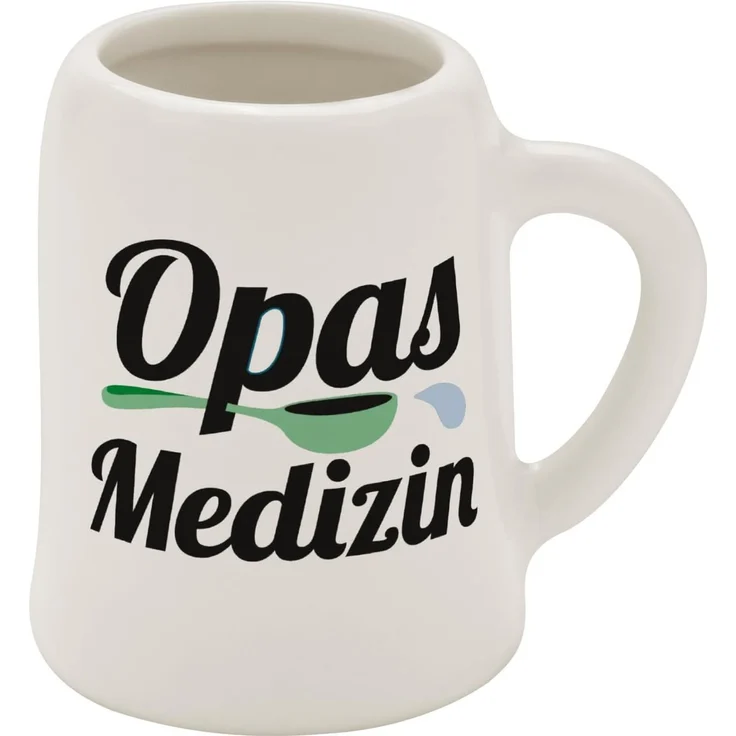 Schnapskrug Schnapsglas Stamper Keramik Sheepworld OPA 73836 – Bild 1